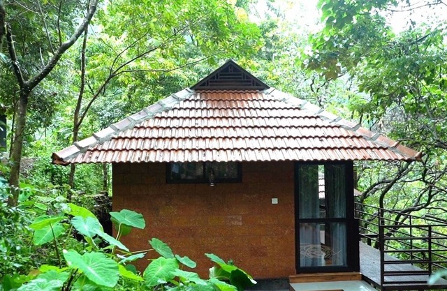 Kerala Traditional Villa with Private Balcony