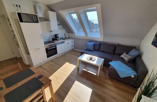 Kiel-Russee Familienwohnung, Lademöglichkeit, Co2 Frei