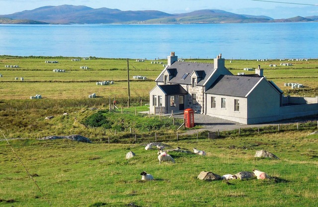 Hébergement 3 chambres près de Lochboisdale, île de South Uist