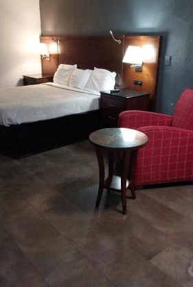 King Bed Hotel Room 128