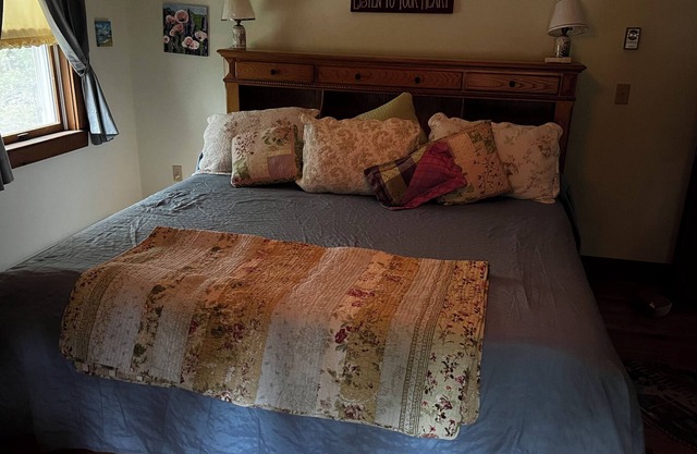 King two room efficency, private bath, one free parking spot,