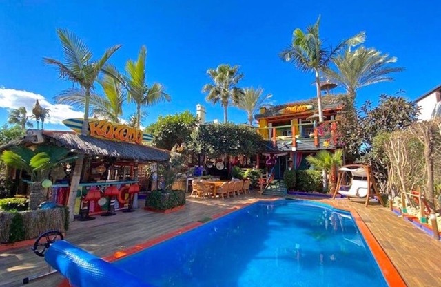 Kokomo on the beach with heated swimming pool