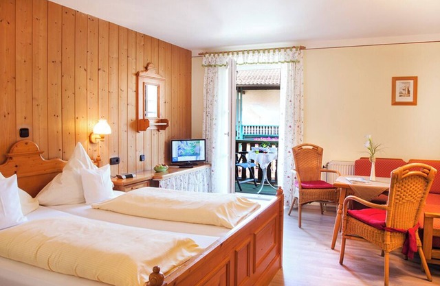 Confortable appartement 3 étoiles (32 m²) au rez-de-chaussée avec balcon