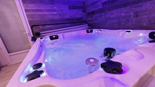 LÉchappée ZAisne jacuzzi et sauna