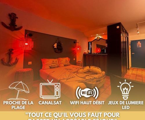La Caravelle - Studio Lumineux Évasion en Bord de Mer