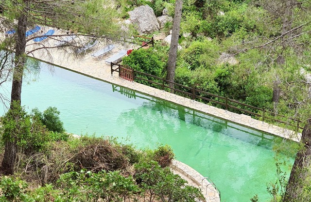 La Molina Soterres - 45-meter swimming pool and a waterfall in your garden!