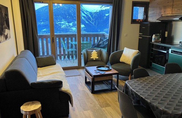 🎄New! Appt 2 chambres de 51m² dans chalet pour 6 pers à La Plagne Montalbert🎄