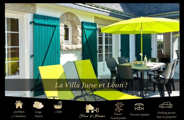 La villa June et Léon, un havre de paix, 2-8 pers