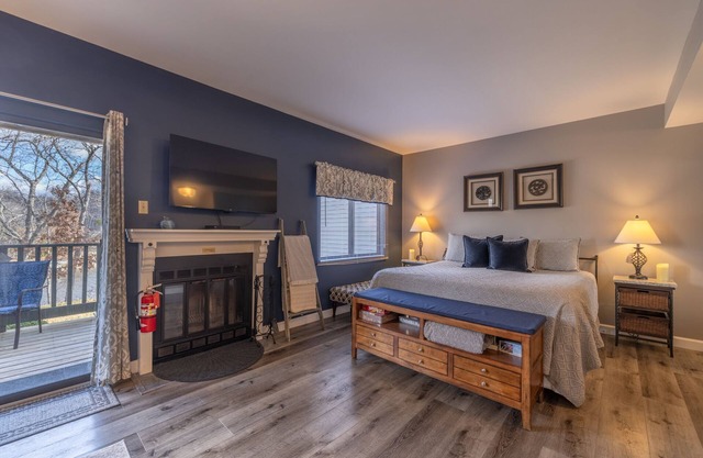 Élégant condo studio donnant sur les rives du lac Aspen