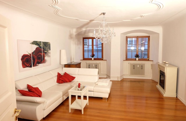 Bodensee-Romantik à 300m du lac avec lit à baldaquin + WiFi, central au château + château