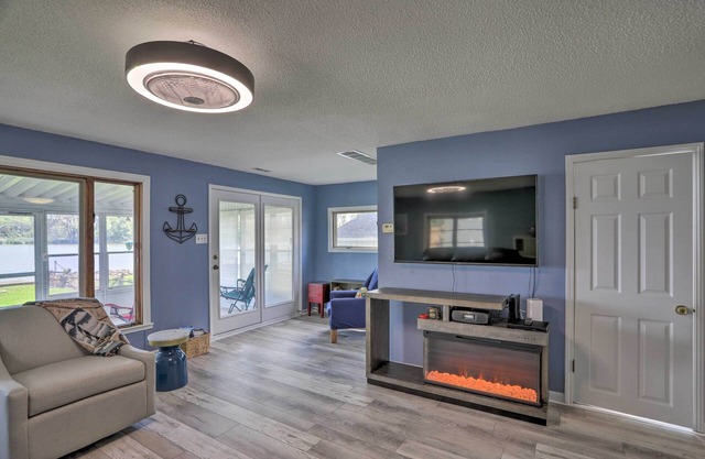 Lake Erie Waterfront Home w/ Sunroom & Yard!