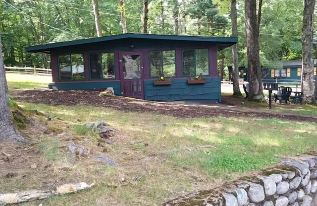Lake George Otter Cabin #20 at the Adirondack Lodge