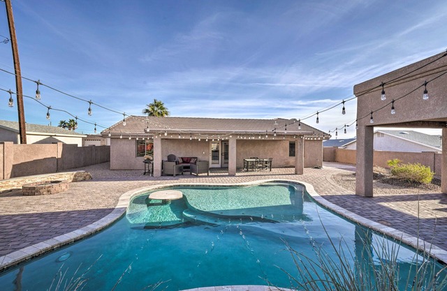 Maison familiale avec piscine et Casita-minutes du lac Havasu