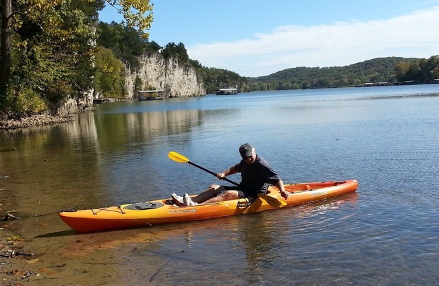 Situé dans un vignoble du Missouri, kayak gratuit et animaux acceptés