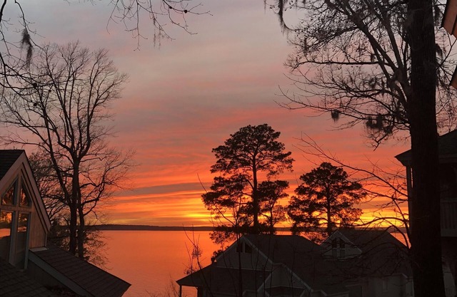 Maison au bord du lac; Anchor @ the Bend, Toledo Bend, Louisiane