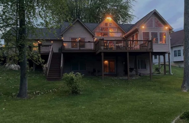 ✦✧Waterfront | Firepit | Kayaks | Cabana | 2 Level