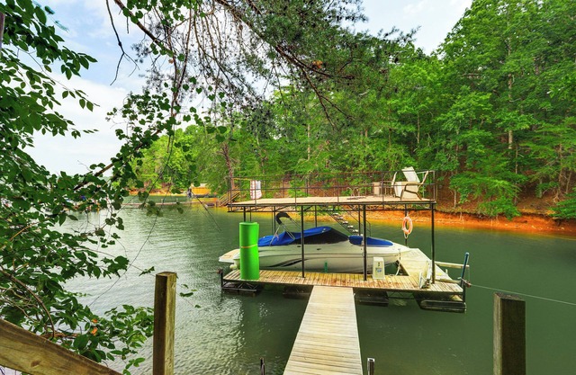 Lake Lanier Getaway w/Boat Dock & Fire Pit