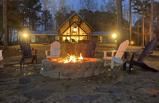 Maison du lac Martin, au bord du lac, maison rénovée, sans escaliers - plage
