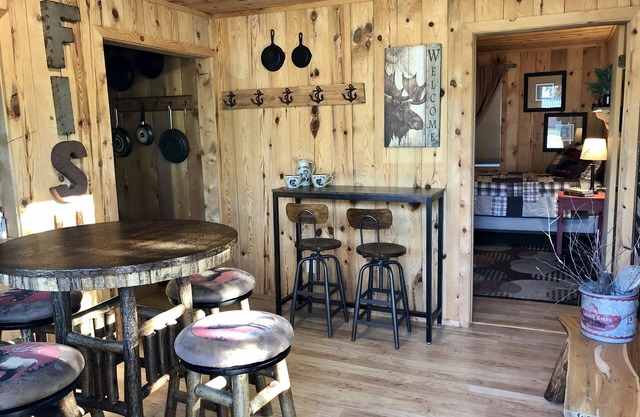 Lake of the Woods Cabin & Shed with Marina Slip