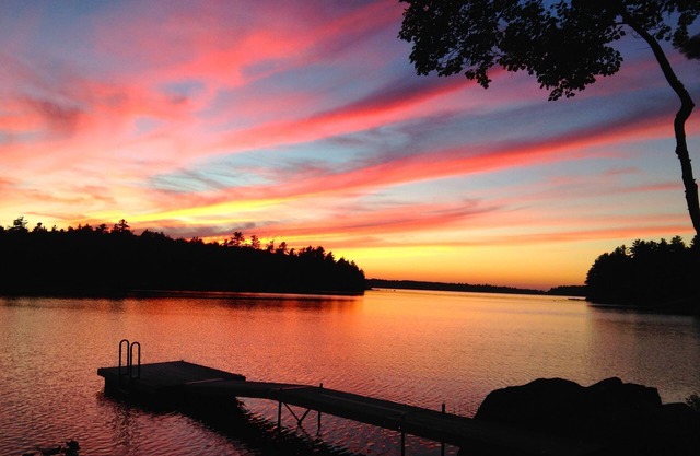 La vie au bord du lac à son meilleur sur Toddy Pond