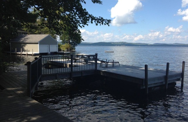 Lac Sunapee, récent Lakefront privée Accueil avec Embarcadère