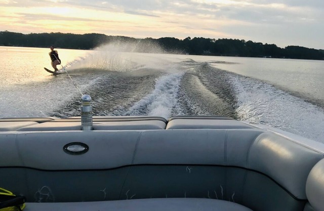 LAKE THERAPY on Tillery lovely waterfront home with awesome dock and privacy!