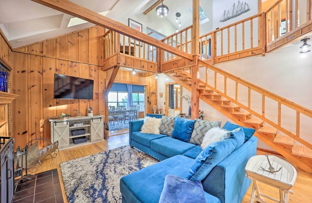 Lake-View Home w/ Deck + Gas Grill in Bernice!
