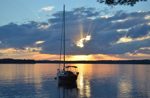 Propriété en bord de mer du lac Winnipesaukee.