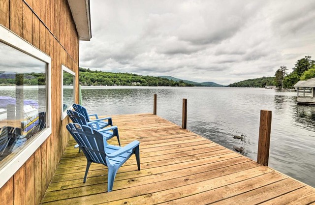 Lakefront Alton Bay Retreat with Dock Near Beaches!