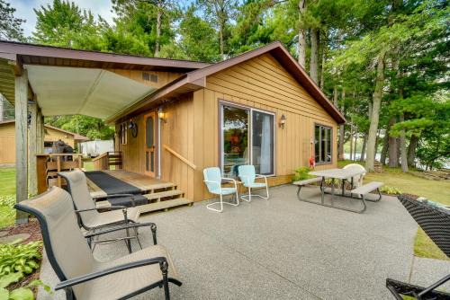 Lakefront Chetek Vacation Rental with Private Dock!