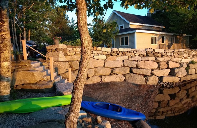 chalet au bord du lac ..