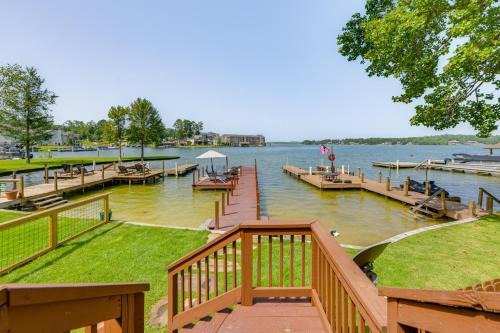 Lakefront Dadeville Villa with Deck and Private Dock!