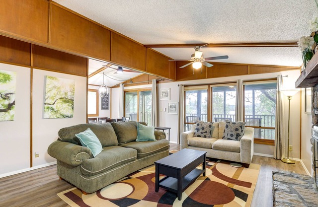 Lakefront Garfield Retreat w/ Deck, Patio, & Views