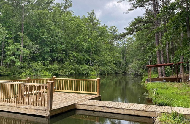 Lakefront Hamilton Cabin w/ Dock & Fire Pit!