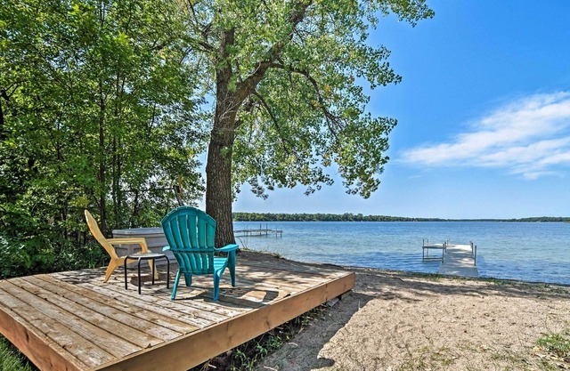 Henning Cabin Lakefront w / fantastique vue sur le lac!
