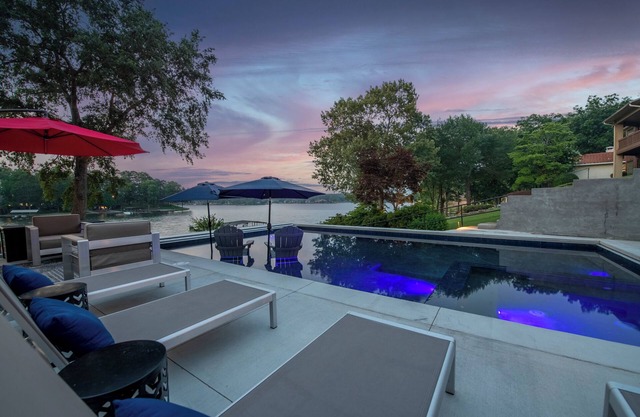 Lakefront Home with Breathtaking Views & Pool!