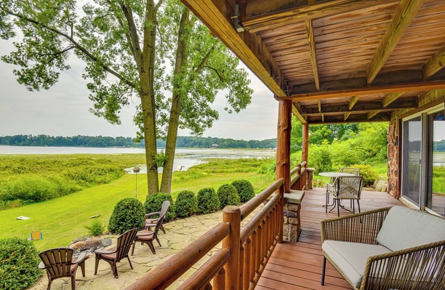 Lakefront Jones Cabin w/ Private Dock & Game Room!