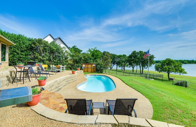 Lakefront Little Elm Home w/ Private Pool!