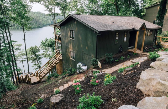 Lakefront Living- Completely remodeled 3 BR/3.5 BA on water with dock.