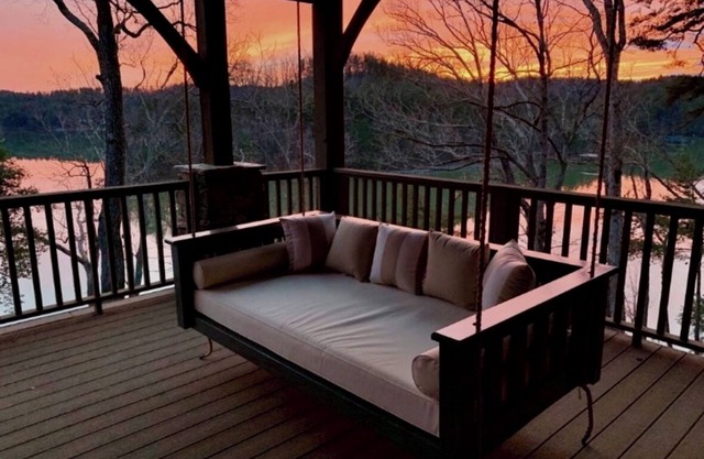Lakefront Log Luxury