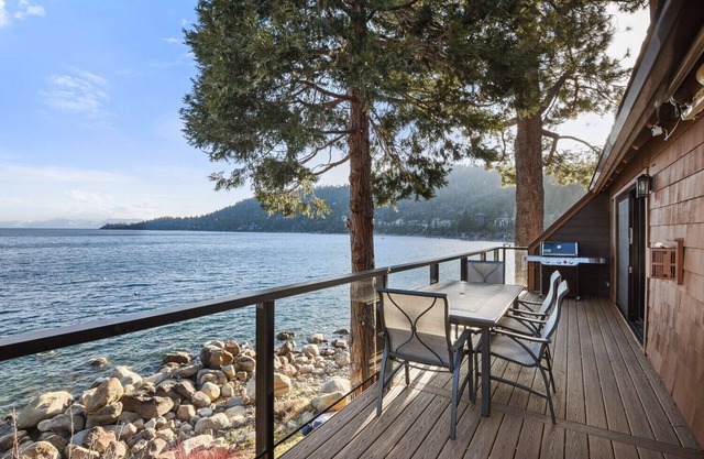 Lakefront Luxury | Priceless Views of Lake Tahoe w/ Shared Dock & Beach Access