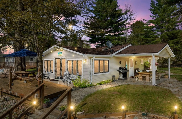 Lakefront Oasis w/ Private Beach! Sleeps 8!