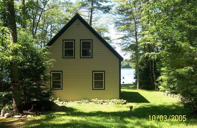 Au bord du lac sur l'étang Pemaquid