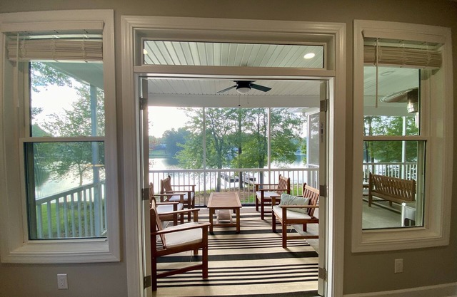 Lakefront property, private dock, enjoy swimming and boating on Lake Greenwood.
