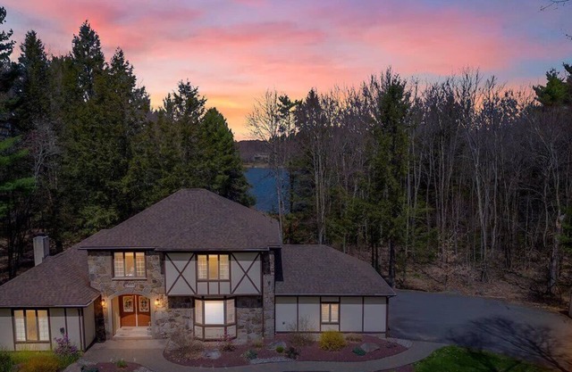 Lakefront Tudor | Hot Tub | Sauna | Game Room