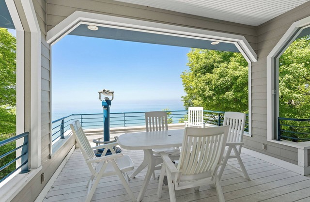 Beautiful Private Lake Michigan Frontage Home