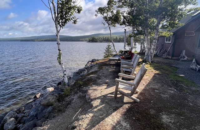 Lakeside cabin