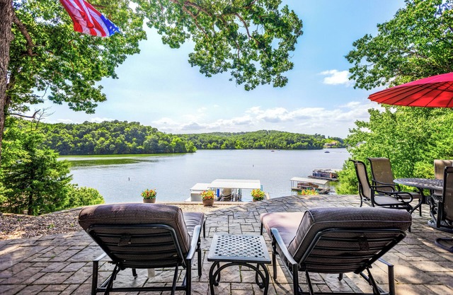 Lakeside Oasis – Spacious Home + Guest House Sleeps 12! Private Dock & Boat Slip