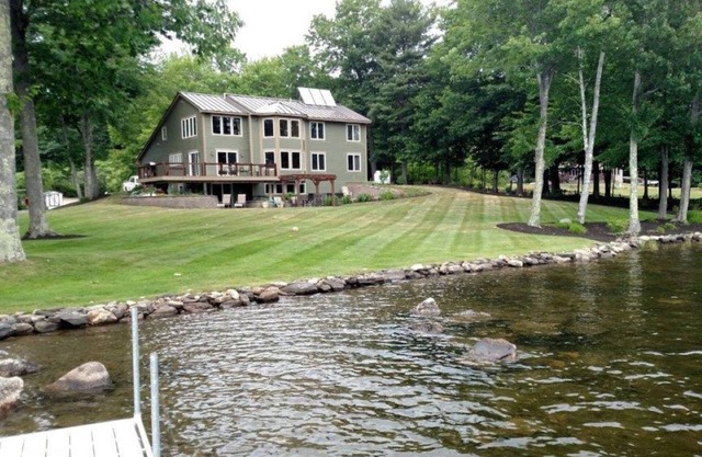 Belle maison sur l'eau