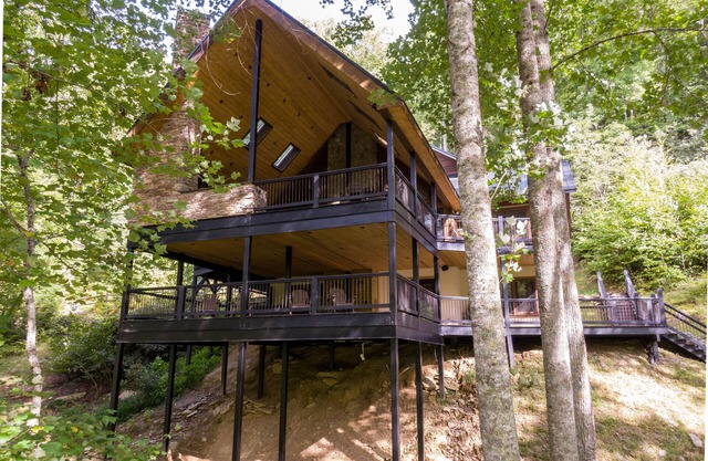 Lakeview- hot tub, pet friendly, lake views, catch and release fishing
